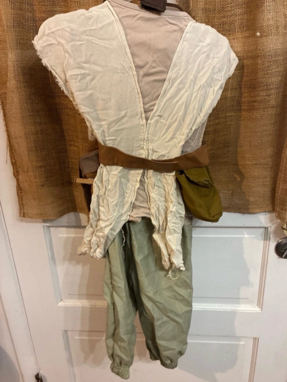 Disney Store Star Wars Rey Costume Kids Size 5/6 Scavenger Outfit Goggles Set - Picture 6 of 6